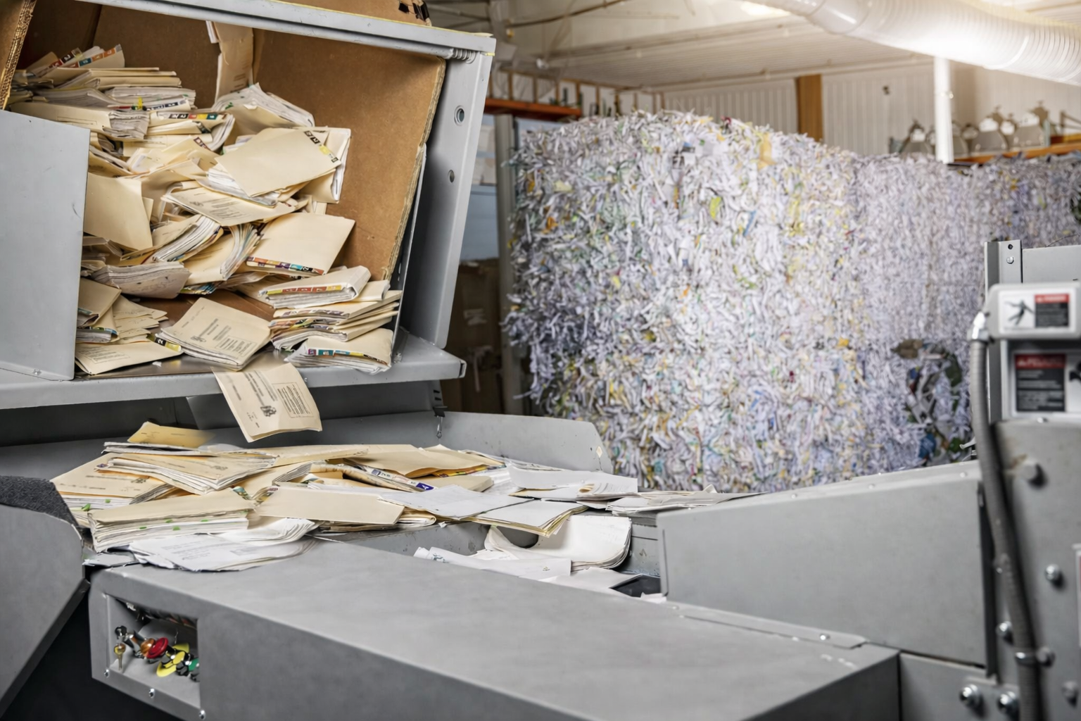 Office Confidential Documents Shredding